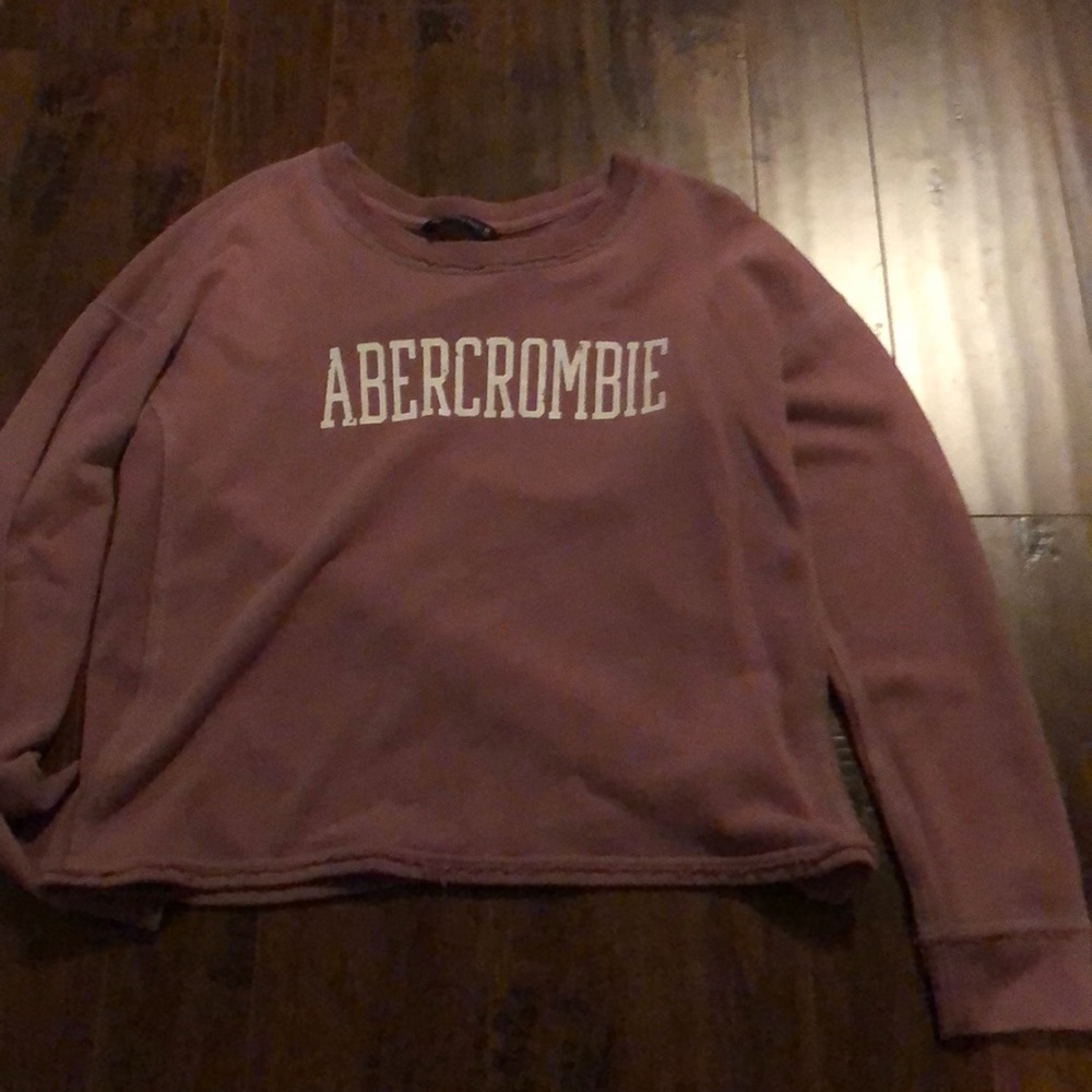 Burgundy Abercrombie sweater